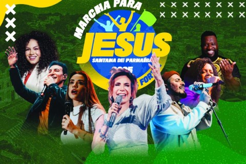 Santana de Parnaíba recebe Marcha para Jesus com shows de grandes nomes da música gospel