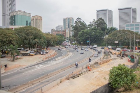 Obras ViaOeste: Avanço na duplicação das marginais em Barueri exige alteração no tráfego em Alphaville