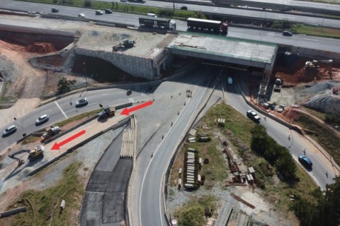 Semurb informa que ViaOeste promove mudanças no trânsito na região de Alphaville