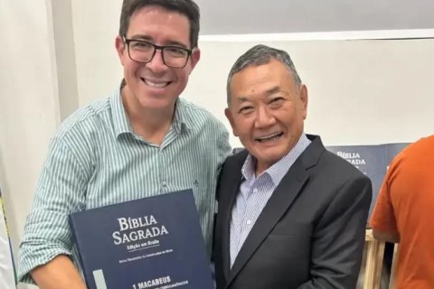Prefeito Dr. Sato anuncia construção do Museu da Bíblia em Jandira