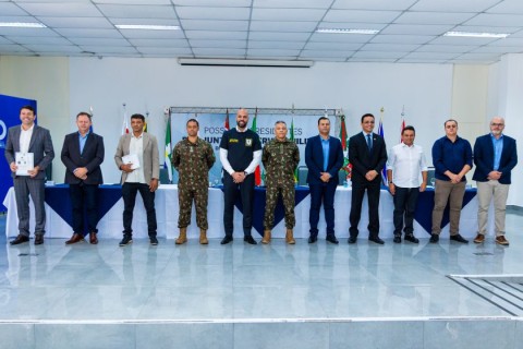 Posse dos prefeitos como presidentes das Juntas Militares